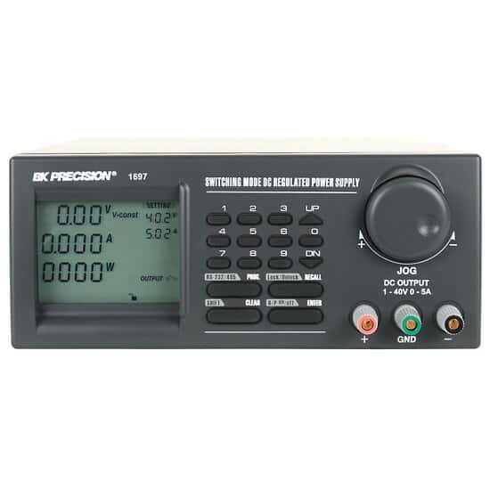 B&K Precision 1696 Programmable Switching DC Power Supplies, 20 V, 10 A
