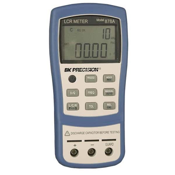 B&K Precision 879 Model Deluxe Dual Display Autoranging LCR Meter from