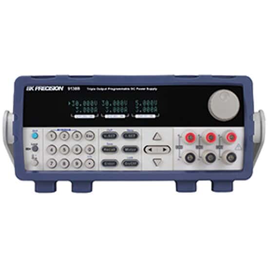 B&K Precision 9130B Programmable 3-Output DC Power Supply; 30V/3A, 30V/3A, 5V/3A