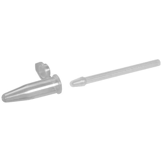 Bel-Art F65000-0006 Tube and Pestle, 1.5 mL, Individually Packed; 100/Pk