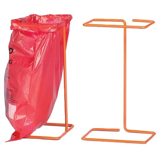 BelArt Poxygrid Benchtop Biohazard Bag Stand from ColeParmer Canada