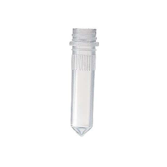 Benchmark Scientific D1031-T20 Empty 2.0 mL Tubes with Caps and Sealing Rings; 1000/pk 