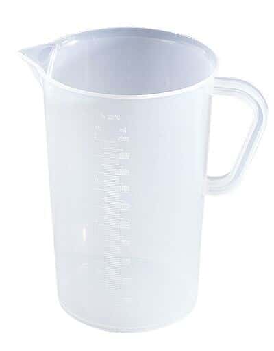 BrandTech VITLAB® Polypropylene Graduated Beaker with Handle, 5000 mL