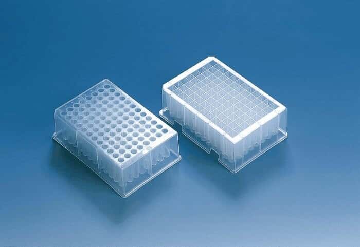 BrandTech 701340 Deep Well Plate, 96-Well, PP, 1.2 mL, Low-Profile, U-Bottom; 50/PK