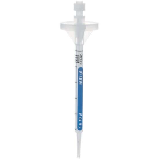 BrandTech PD-Tip II Pipette Tips, Non-Sterile, 0.5 mL; 100/PK