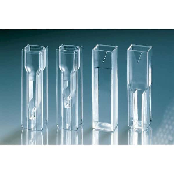 BrandTech Semi-Micro Disposable UV-Cuvettes, 1.5 to 3 mL; 100/PK