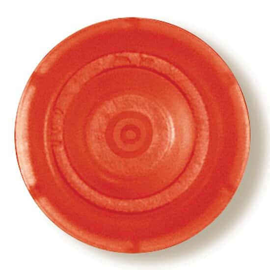 BrandTech 759243 Round Caps for Ultra-Micro UV-Cuvettes, Orange, 100/pack