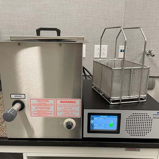 Branson CH2024-40-36 Ultrasonic Heated Transducerized Cleaning Tank, 40 Gal, 20