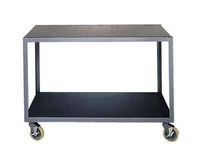 Brennan IP-2436-2BRK Mobile Table, Steel, 36