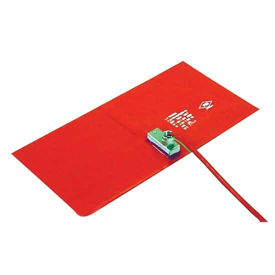 BriskHeat SRX242414401PT3 Hazardous T3-Rated Silicone Heating Blanket, Adhesive, 24x24