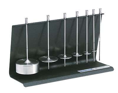 Brookfield AMETEK SR-23Y Spindle Rack, Holds 7 Spindles