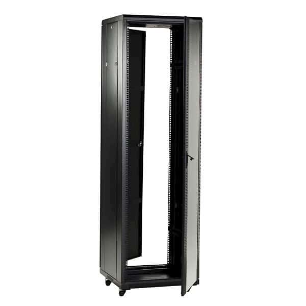Bud Industries BRP-12216 Enclosure, 4 Fan Box/2 Shelf/40U Rack Units