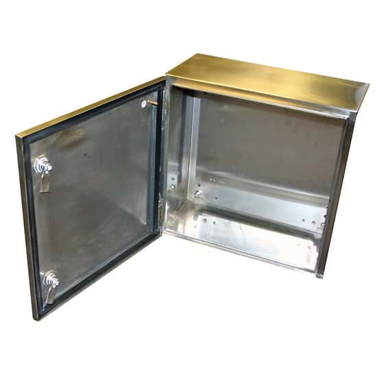 Bud Industries SNB3733-SS NEMA 4X Stainless Steel Enclosure