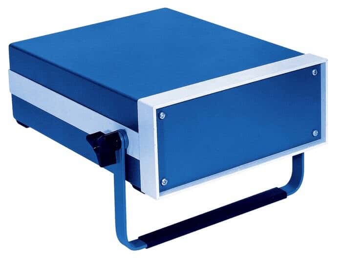 Bud Industries TR-6101 Enclosure for DIN-Mount Controllers, Medium Size