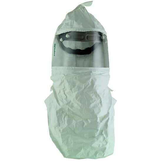 Bullard 20TIC/20TICT Tychem® QC Hoods for EVA Respirator with ratchet suspension; 10/Pk