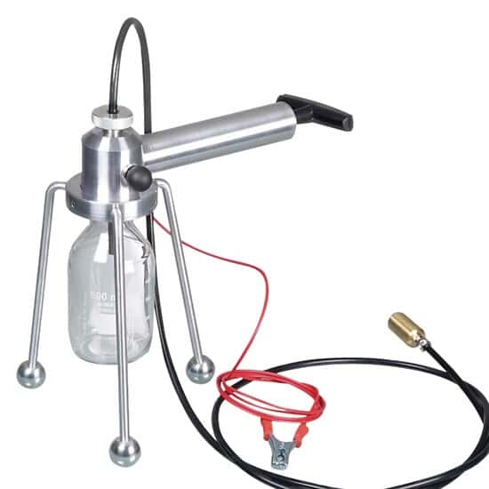 Burkle 53051100 Small Industrial Liquid Vacuum Sampler, Stainless Steel, Complete Kit