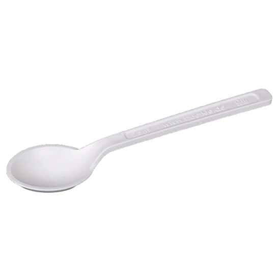 Burkle 53790011 Disposable sampling spoon, PE, FDA compliant, white; 2