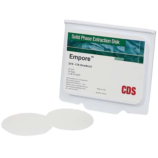 CDS Analytical  2215 Empore™ C-18 Disk, 47mm; 60/PK
