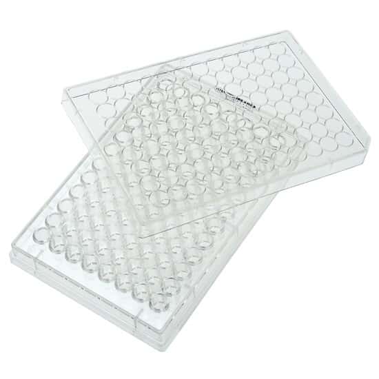 CELLTREAT Scientific Products 229190 96-Well Treated Cell Culture Plate with Lid; 100/cs