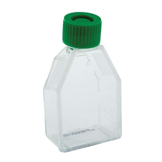 CELLTREAT Scientific Products 229320 Sterile Treated Culture Flasks with Plug Seal Cap, 12.5 cm²; 200/cs