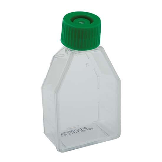 CELLTREAT Scientific Products 229321 Sterile Treated Culture Flasks with Vented Cap, 12.5 cm²; 200/cs