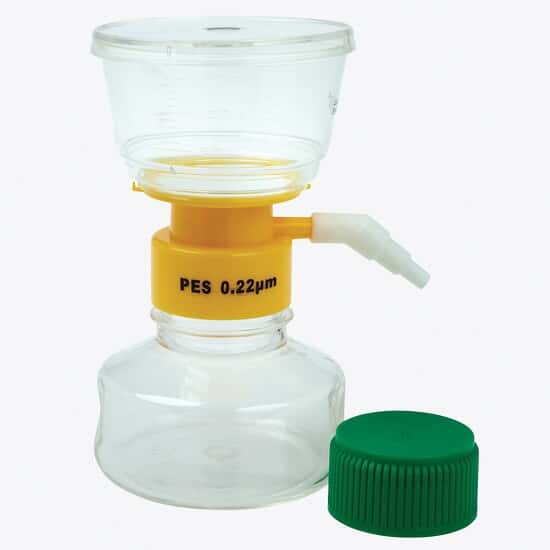 CELLTREAT Scientific Products 229705 Sterile Filter System with PES membrane, 150 mL, 0.22 µm, 50 mm; 12/cs