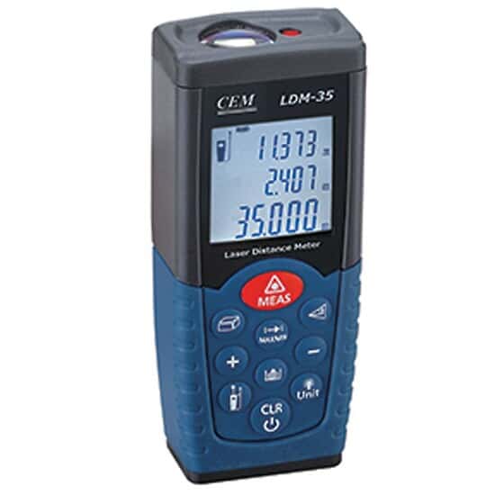 CEM LDM-35 Compact Handheld Laser Distance Meter,