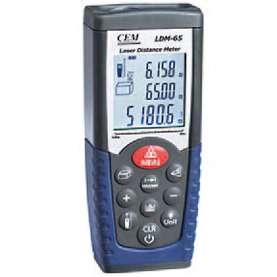 CEM LDM-65 Compact Handheld Laser Distance Meter,