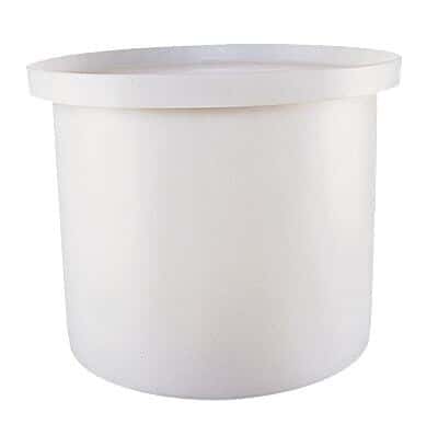 Chem-Tainer Low-Profile Cylindrical Tank, PE, 5 gallon