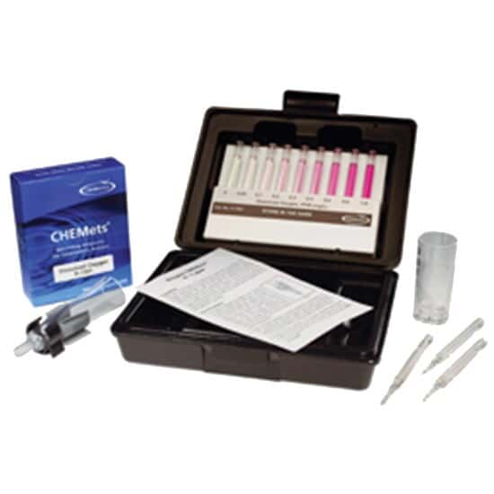 Chemetrics K7501 Colorimetric Dissolved Oxygen Test Kit , 0 to 1 ppm