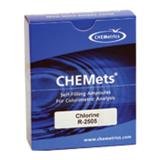 Chemetrics R-2505 Refill Kit for 05540-42, 30 Tests