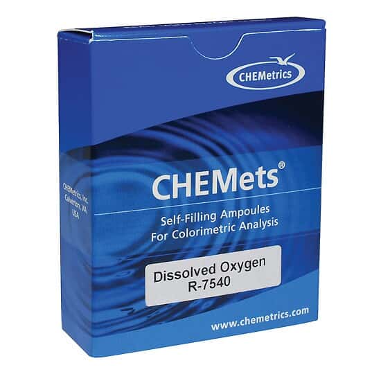 Chemetrics R-7540 Refill Kit for 05540-20 -25, 30/Box