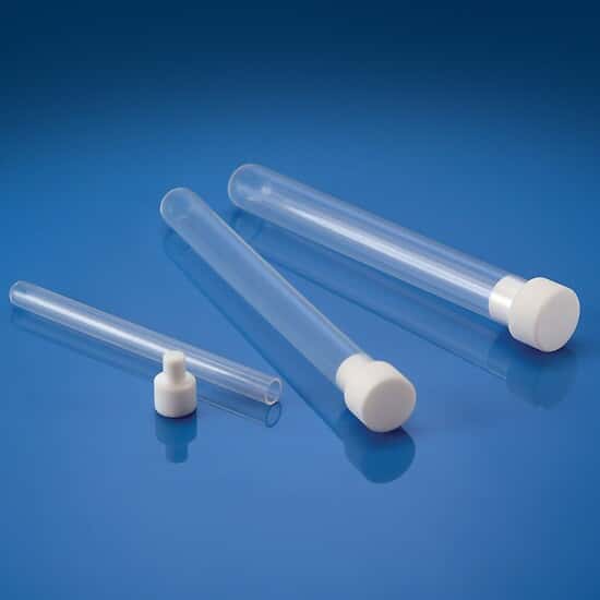 Chemware D1069599 PFA Test Tubes with Caps, 15 mL, 16 x 110 mm; 1/Pk