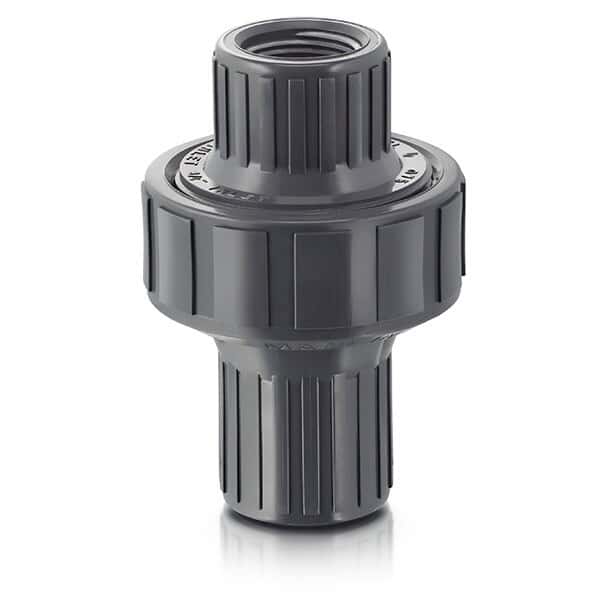 Self-Closing Check Valve, PVC, 1/2