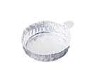 Cole-Parmer Aluminum Crimped-Walled Weighing Dish with Tab, 57 mm dia, 50 mL; 1000/Cs