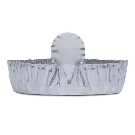 Cole-Parmer Micro Aluminum Weighing Dishes - 13mm X 3.5mm - Pack Of 100 For Labs & Science
