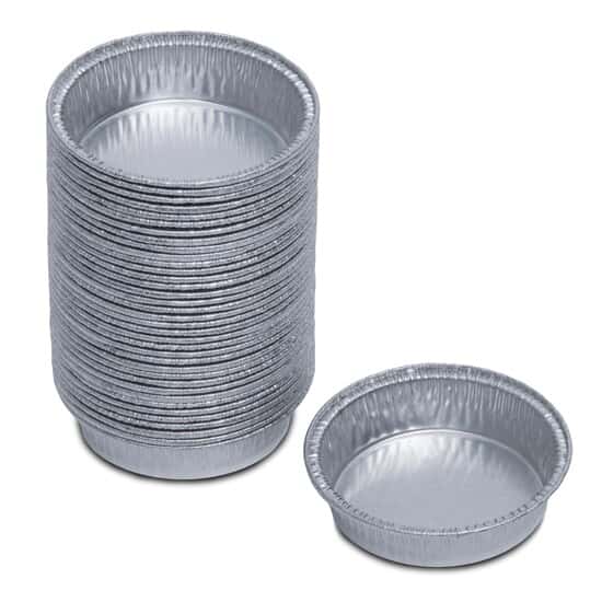 Cole-Parmer Aluminum General Purpose Weighing Dishes, 20 mL, 100/Pk
