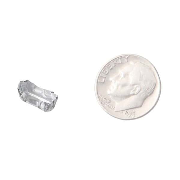 Cole-Parmer Micro Aluminum Weighing Dishes, 12mm L x 4mm W x 2.7mm H, .12 mL; 250/PK