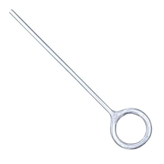 Cole-Parmer Platinum Inoculating Loop, Calibrated, 10 µL, 4 mm ID, 19 Gauge, 25 mm Length