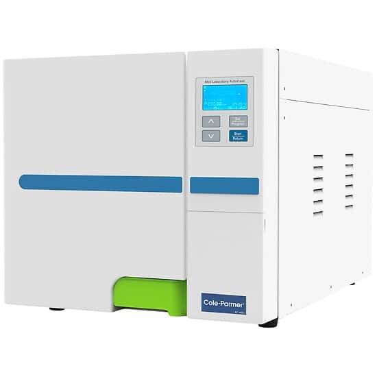 Cole-Parmer Mini Research Autoclave, 8 L; 115 VAC