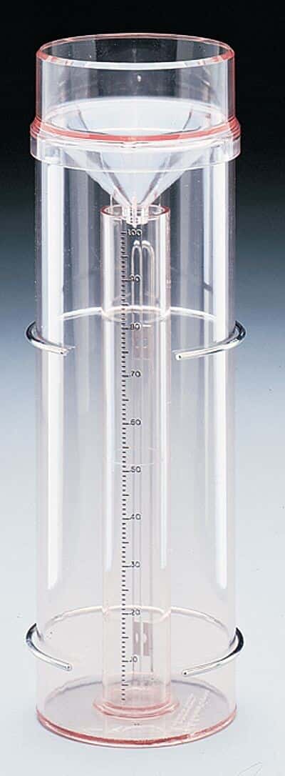 Cole-Parmer Clear Rain Gauges, 0.01 to 11.0