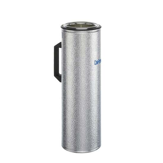 Cole-Parmer Aluminum - Glass Dewar Flask with Handle, 2500 mL