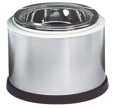 Cole-Parmer Dish-shaped Stainless Steel and Glass Dewar vessel, 1900 mL
