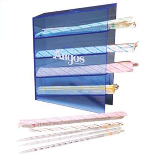 ColeParmer Acrylic Pipette Organizing Rack; Blue from ColeParmer Canada