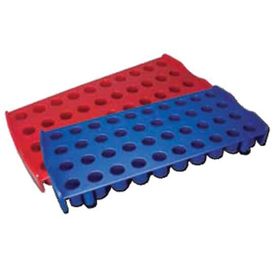 Cole-Parmer Cryovial Rack, 40, Blue; 1/Ea