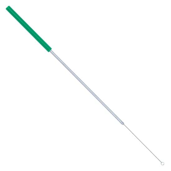 Cole-Parmer Nichrome Inoculating Loops with Handles, Medium, 3.5 mm ID, Green; 5/PK