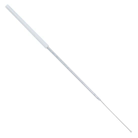 Cole-Parmer Nichrome Inoculating Loops with Handles, Calibrated, 1ul, 1.45 mm ID, White; 5/PK