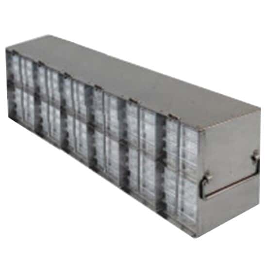 Cole-Parmer Upright Freezer Rack for 96/384-Well Microtiter Plates, accepts 84 with lids or 96 without lids