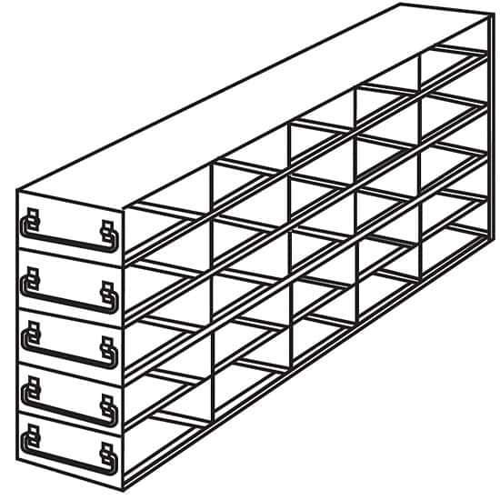 Cole-Parmer Upright Freezer Drawer Rack for Standard 2