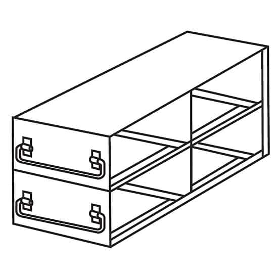 Cole-Parmer Upright Freezer Drawer Rack for Standard 3